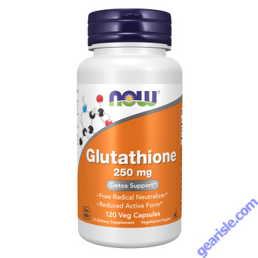 NOW Foods Glutathione 250mg 120 Veg Caps