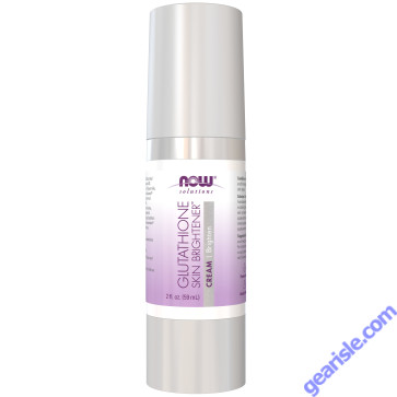 NOW Foods Glutathione Skin Brightener Cream 2 fl oz