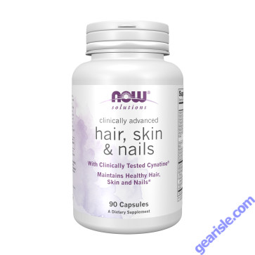 NOW Foods Hair Skin & Nails 90 Capsules