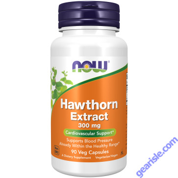 NOW Foods Hawthorn Extract 300mg 90 Veg Capsules