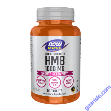 NOW Foods HMB Double Strength 1000mg 90 Tablets