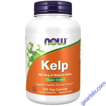 NOW Foods Kelp 325mcg 250 Veg Capsules