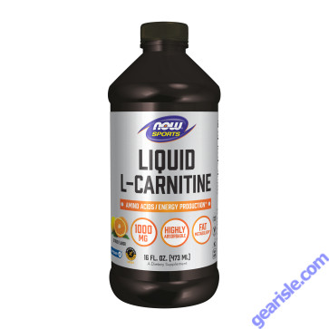 NOW Foods L-Carnitine Liquid 1000mg Citrus 16 fl oz