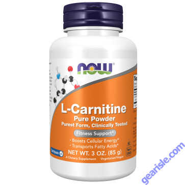 NOW Foods L-Carnitine Pure Powder 3 oz