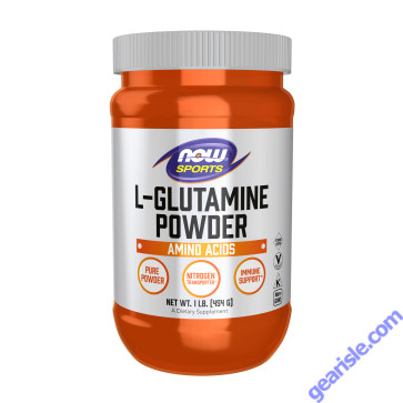 NOW Foods L-Glutamine Powder 1 lb