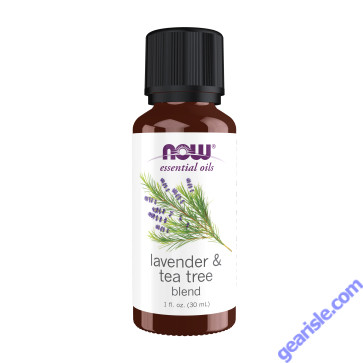 NOW Foods Lavender & Tea Tree Oil Blend 1 fl oz