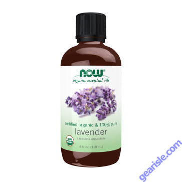 NOW Foods Lavender Oil Organic 4 fl oz