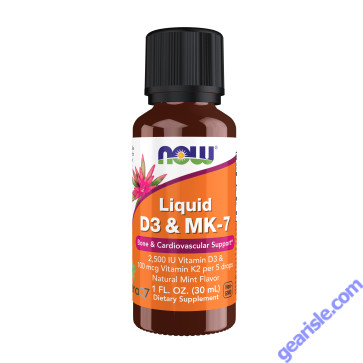 NOW Foods Liquid D-3 & MK-7 1 fl oz