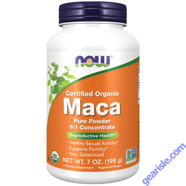 NOW Foods Maca Pure Powder Organic 7 oz.