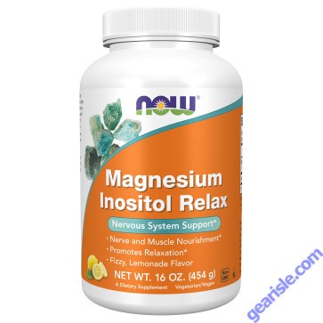 NOW Foods Magnesium Inositol Relax Powder 16 oz.