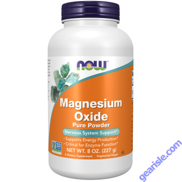 NOW Foods Magnesium Oxide 8 oz.