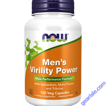 NOW Foods Men's Virility Power 120 Veg Capsules