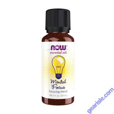 NOW Foods Mental Focus Oil Blend 1 fl oz