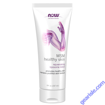 NOW Foods MSM Healthy Skin Liposome Lotion 8 fl oz