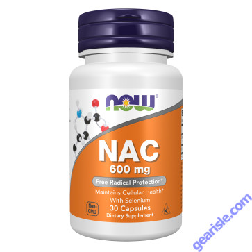 NOW Foods NAC 600mg 30 Capsules
