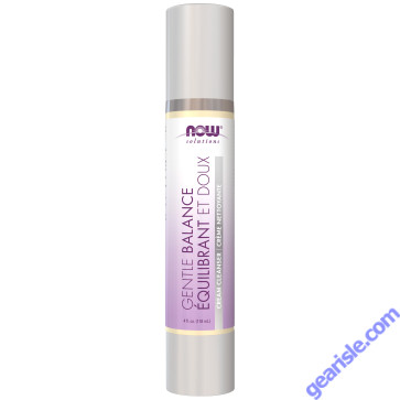 NOW Foods Gentle Balance Cream Cleanser 4 fl oz 118mL