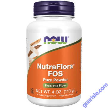 NOW Foods NutraFlora FOS 4 oz. Powder