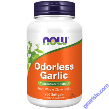 NOW Foods Odorless Garlic 250 Softgels