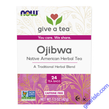 NOW Foods Ojibwa Tea 24 Tea Bags