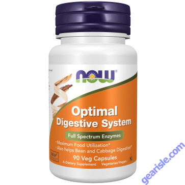 NOW Foods Optimal Digestive System 90 Veg Capsules
