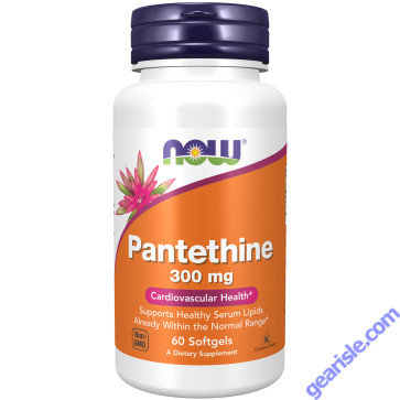 NOW Foods Pantethine 300mg 60 Softgels