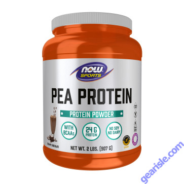 NOW Foods Pea Protein Creamy Chocolate Powder 2 lbs.