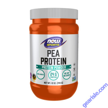 NOW Foods Pea Protein Pure Unflavored Powder 12 oz.