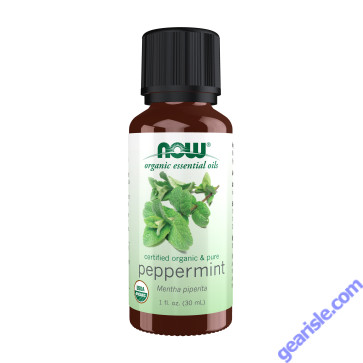 NOW Foods Peppermint Oil Organic 1 fl oz