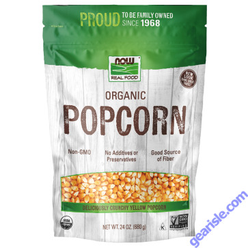 NOW Foods Popcorn Organic 24 oz.