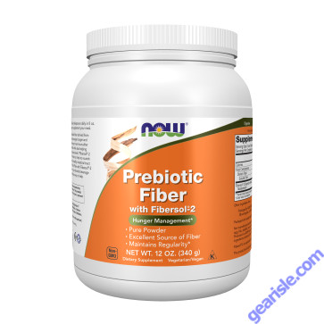NOW Foods Prebiotic Fiber with Fibersol-2 Powder 12 oz.