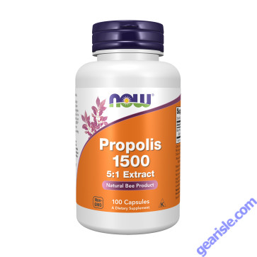 NOW Foods Propolis 1500 100 Capsules