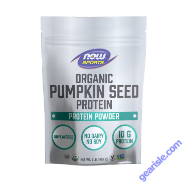 NOW Foods Pumpkin Seed Protein Organic Powder 1 lb.