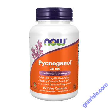 NOW Foods Pycnogenol 30mg 150 Veg Capsules