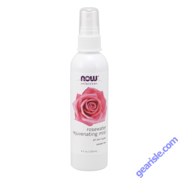 NOW Foods Rosewater Rejuvenating Mist 4 fl oz