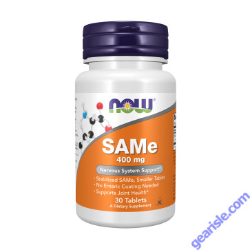 NOW Foods SAMe 400mg 30 Tablets