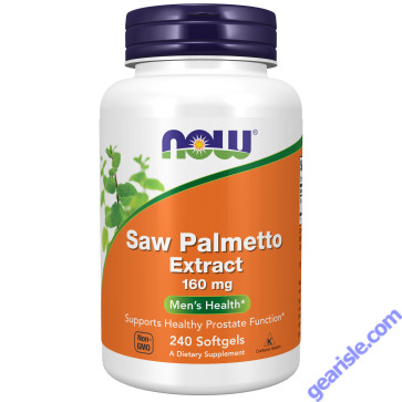 NOW Foods Saw Palmetto Extract 160mg 240 Softgels