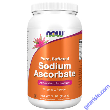 NOW Foods Sodium Ascorbate Powder 3 lbs