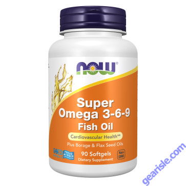 NOW Foods Super Omega 3-6-9 90 Softgels