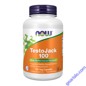 NOW Foods TestoJack 100 120 Veg Capsules