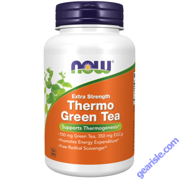 NOW Foods Thermo Green Tea Extra Strength 90 Veg Capsules