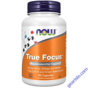NOW Foods True Focus 90 Veg Capsules