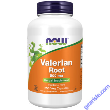 NOW Foods Valerian Root 500mg 250 Veg Capsules