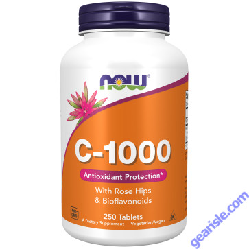 NOW Foods Vitamin C-1000 250 Tablets