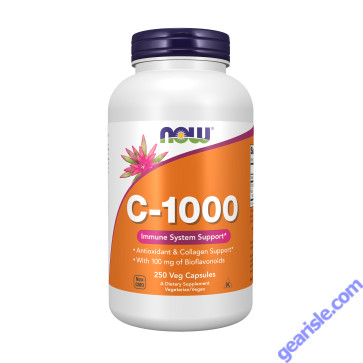 NOW Foods Vitamin C-1000 250 Veg Capsules