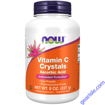 NOW Foods Vitamin C Crystals Powder 8 oz