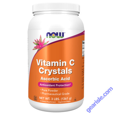 NOW Foods Vitamin C Crystals Powder 3 lb