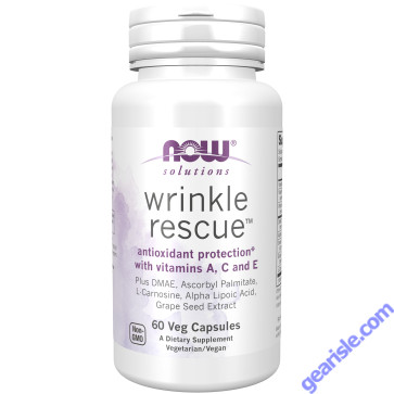 NOW Foods Wrinkle Rescue 60 Veg Capsules