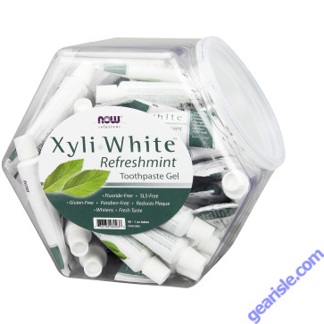 NOW Foods Xyliwhite Refreshmint Fishbowl 40/1 oz. tubes