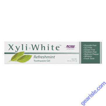 NOW Foods Xyliwhite Refreshmint Toothpaste Gel 6.4 oz.