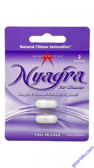 Nyagra Female Sensual Enhancement White Double Pill
